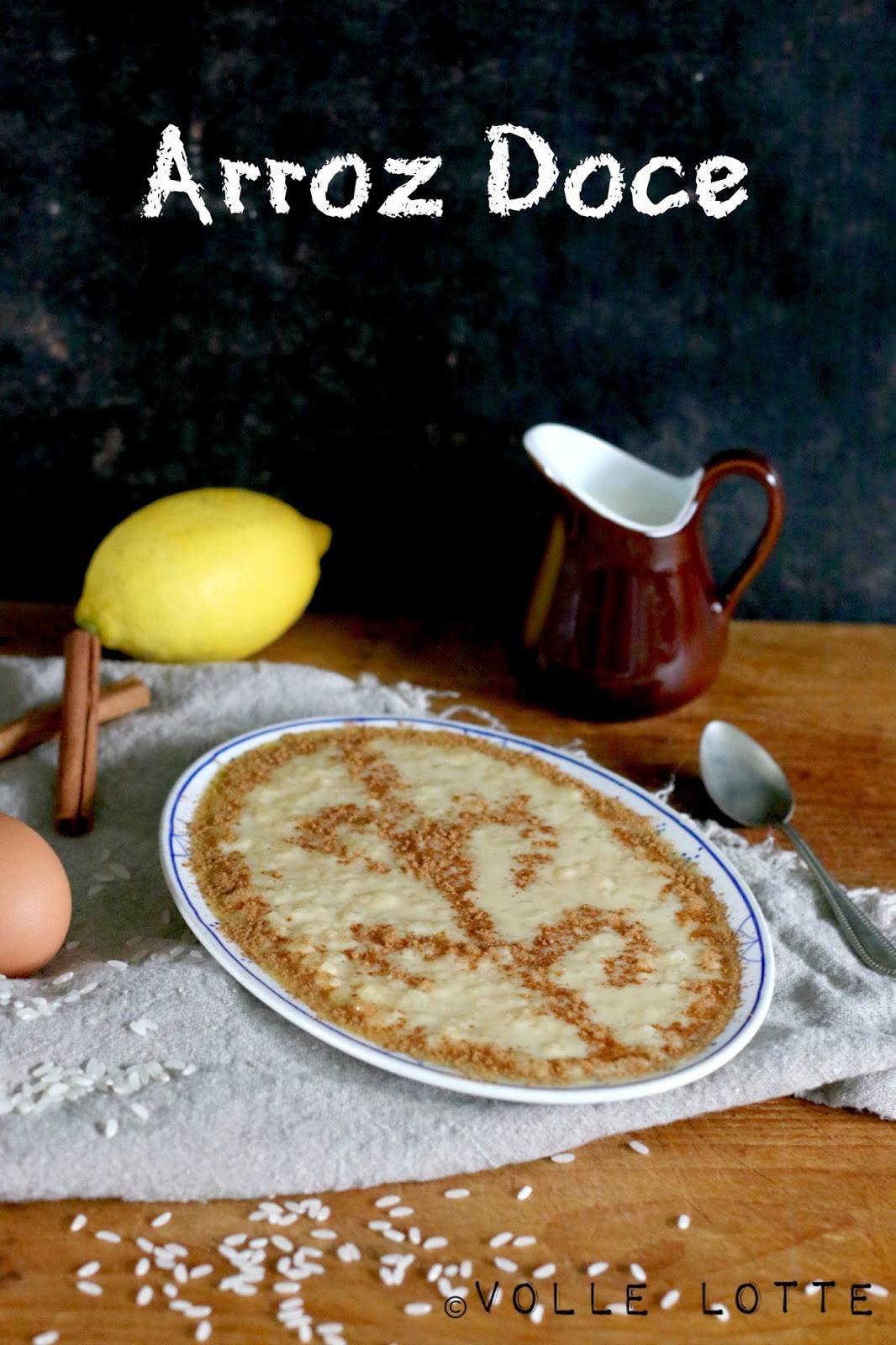 Sooo lecker ARROZ DOCE - Portugiesischer Milchreis | Volle Lotte Sooo lecker ARROZ DOCE - Portugiesischer Milchreis | Volle Lotte