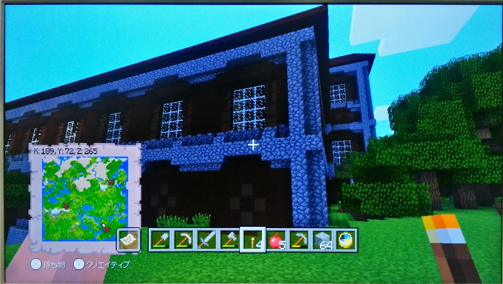 ぬこのおなかの備忘録 Minecraft Wii U Edition Seed 村4つ 森の洋館3つ ピラミッド3つ 魔女の家2つ 廃坑ほかの準神マップ ネタバレ注意