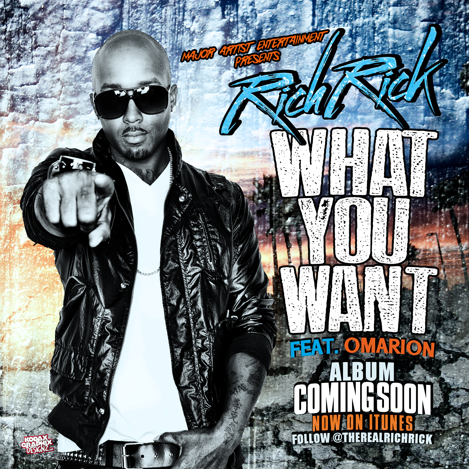 Blog -: Single Cover and Poster: What You Want - Rich Rick| www ...