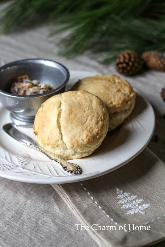 The Charm of Home Sour Cream & LemonLime Soda Biscuits