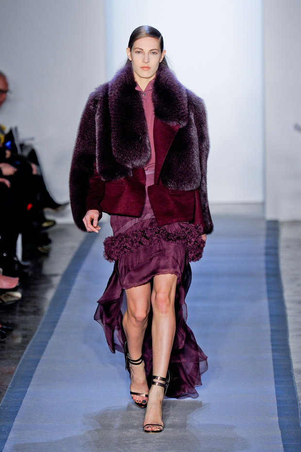 New York Fashion Week, Look 1 - Red, Red Wine | South Molton St Style