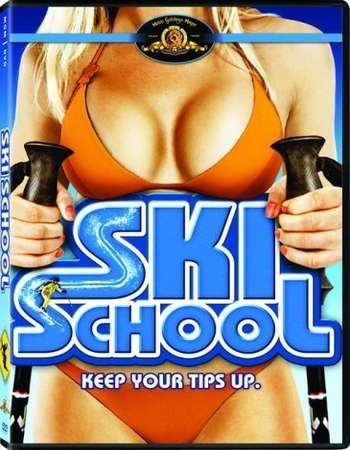 Poster Of Ski School 1990 Dual Audio 720p HDTV [Hindi - English] Free Download Watch Online