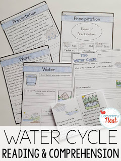 Second Grade Nest: Teaching Water Cycle: Activities, Resources, and a