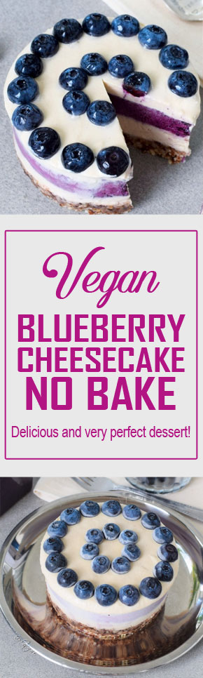 Raw Vegan Blueberry Cheesecake Recipe - Berugak Inggris