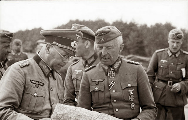 General von Manstein and General Brandenberger 21 June 1941 worldwartwo.filminspector.com
