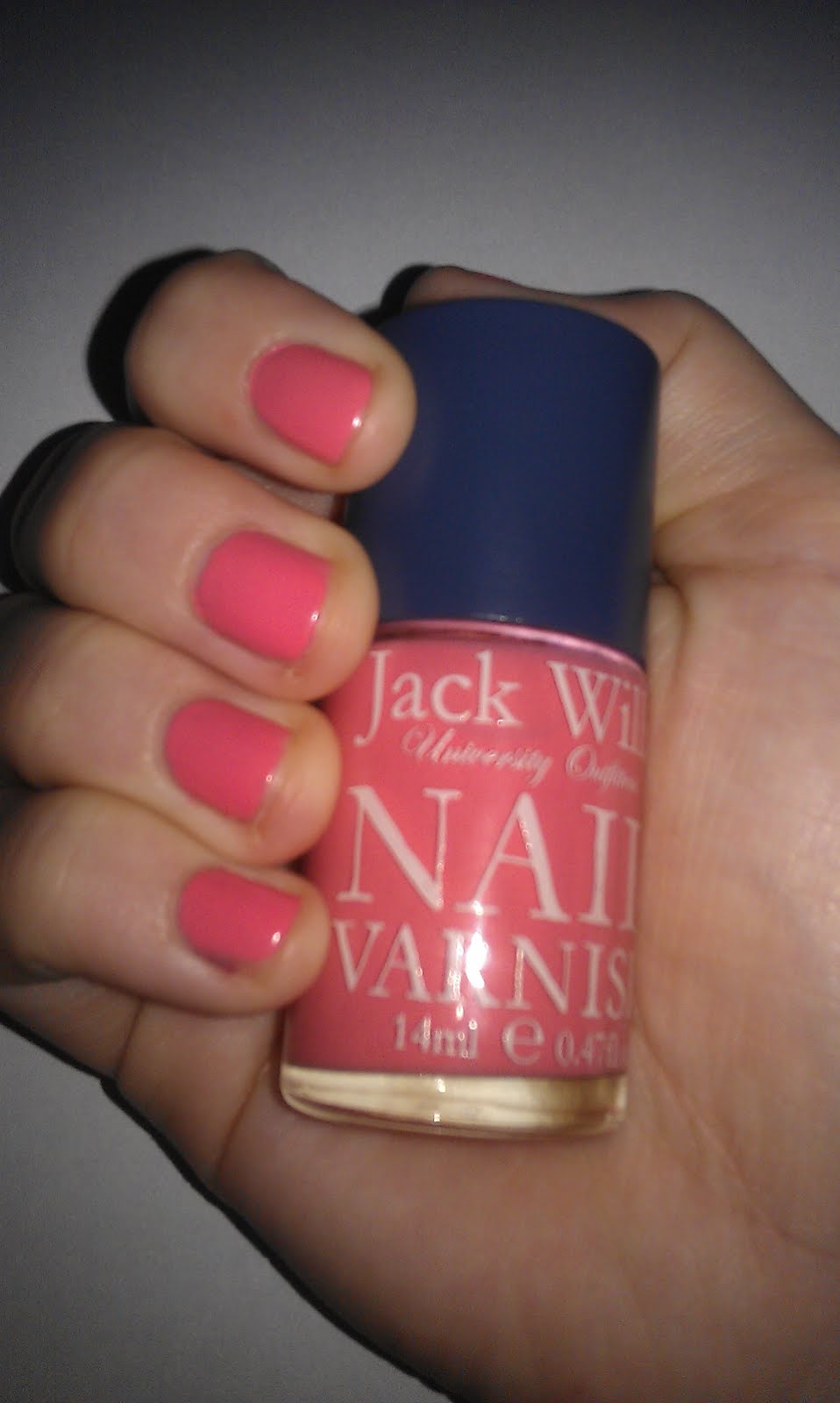 Save Spend Swatch Jack Wills Nail Varnish Rose