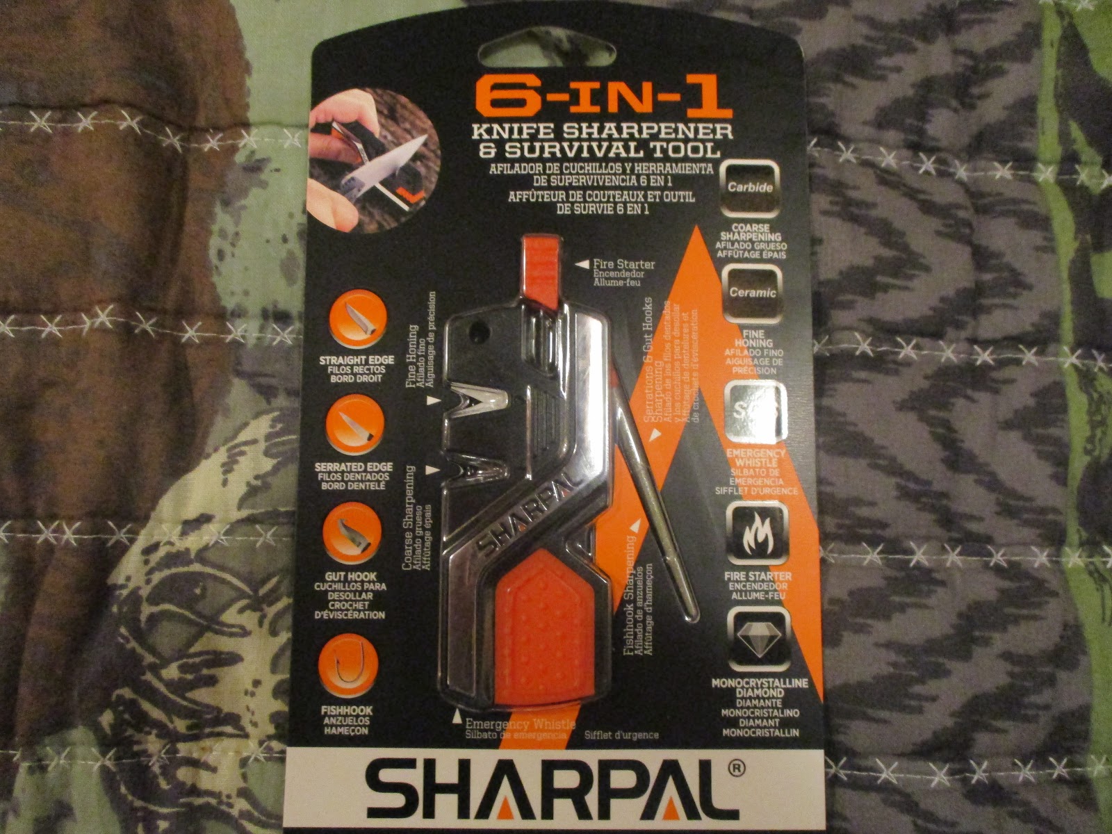 Missy's Product Reviews Sharpal Sharpal 6in1 Knife Sharpener