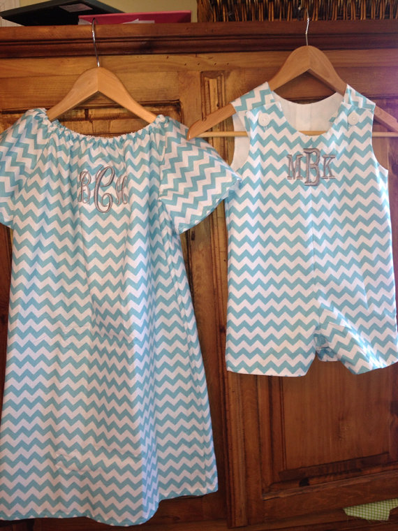 coordinating sibling easter outfits