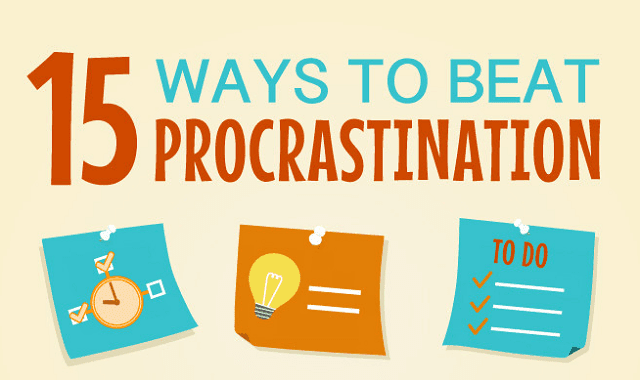Image: 15 Ways to Beat Procrastination
