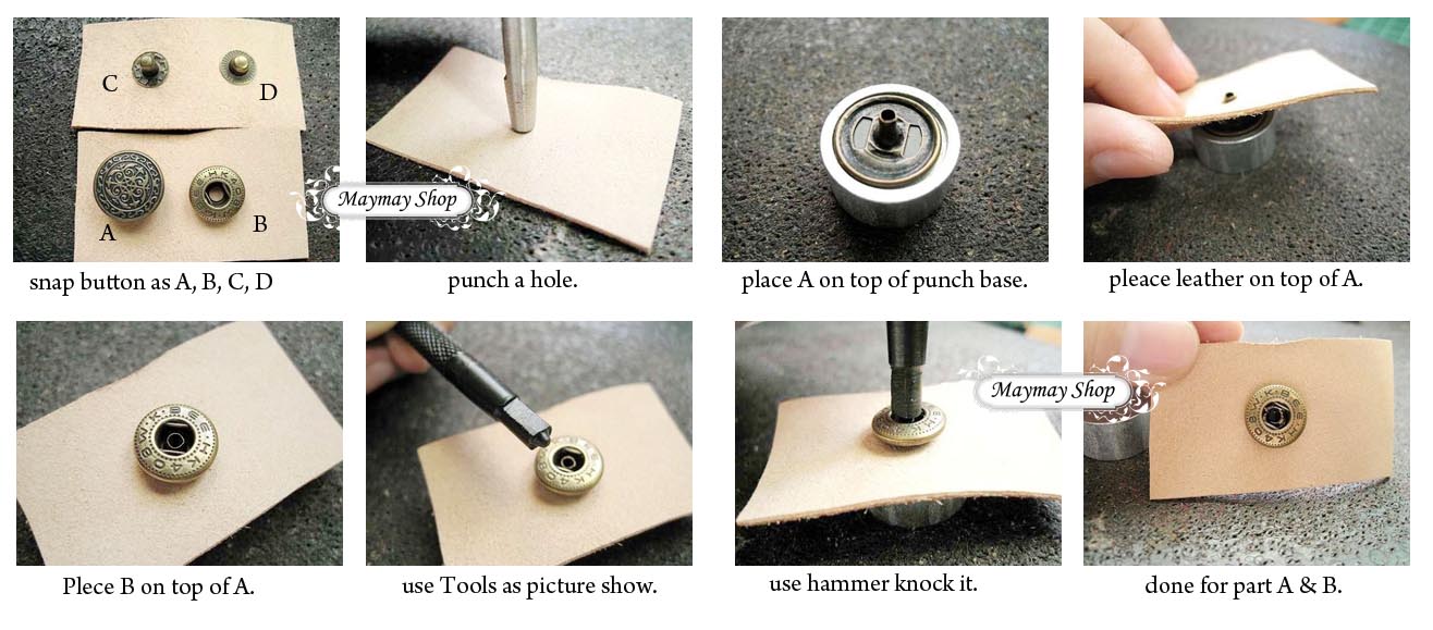 May May Shop Rmat 157 Snap Button Tools (Type 633)
