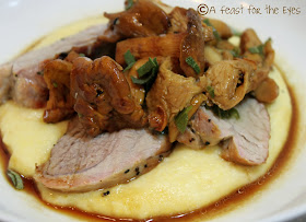 A Feast for the Eyes: Chanterelles with Sage, Roasted Pork Tenderloin ...
