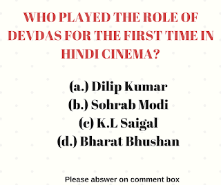 Who played the role of Devdas for the first time in Hindi Cinema? Who played the role of Devdas for the first time in Hindi Cinema?