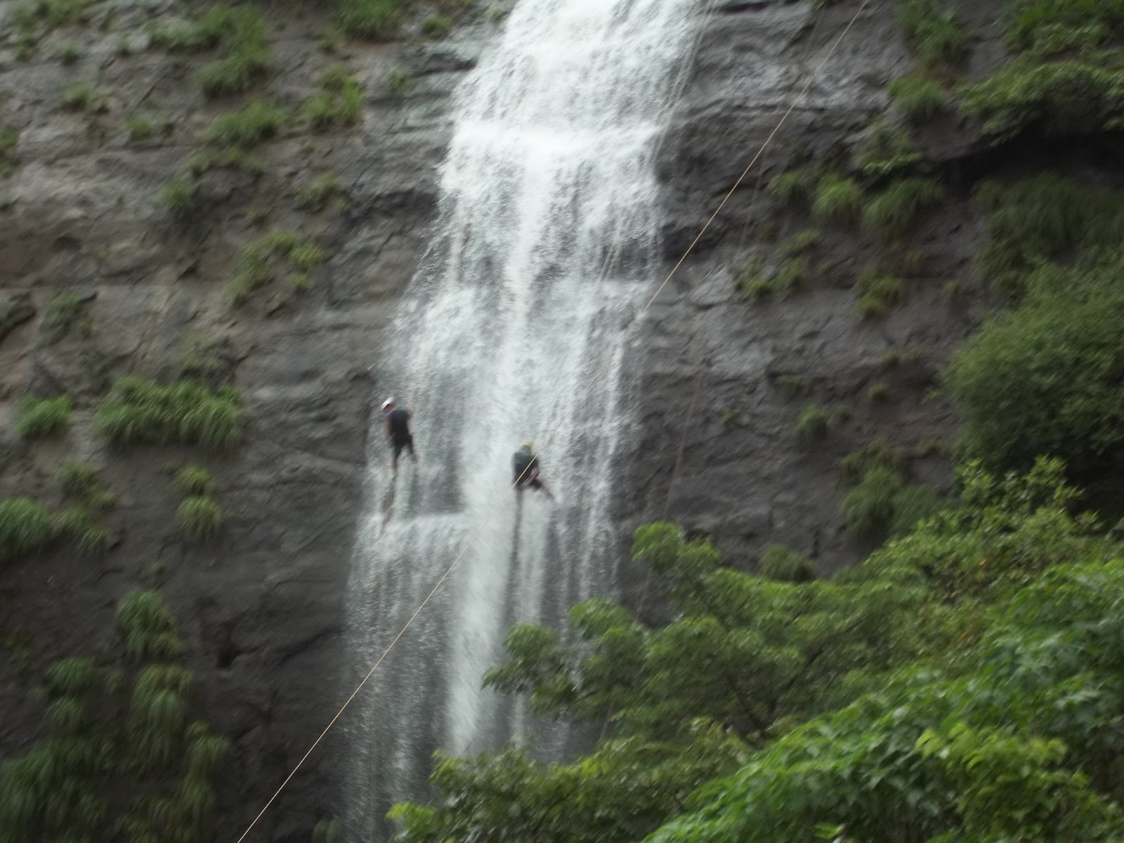 Wanderlust: Waterfall Rappelling at Dudhiware Waterfall (Lonavala)