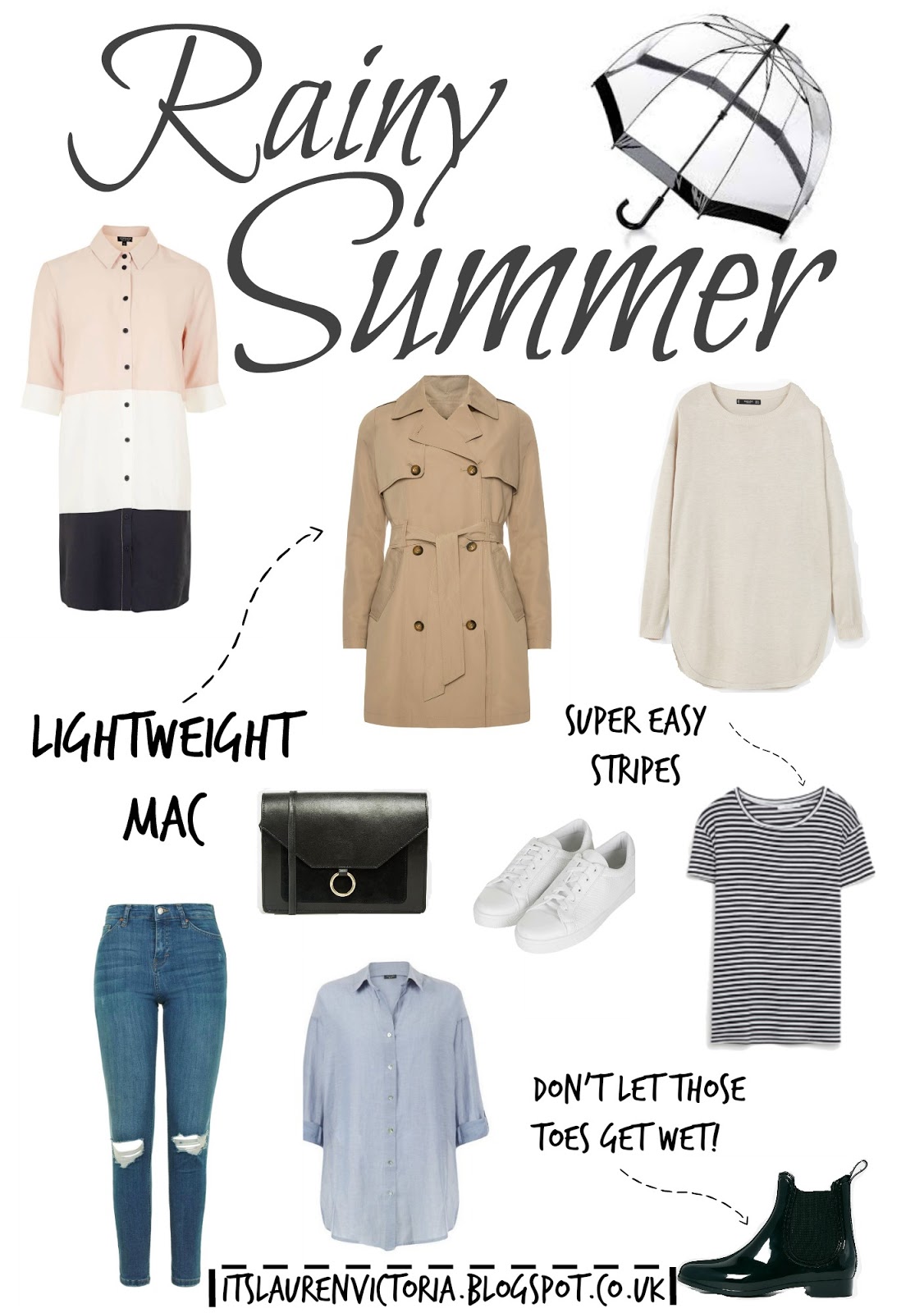 The Ultimate Outfit Guide For A Rainy Summer The Ultimate Outfit Guide For A Rainy Summer