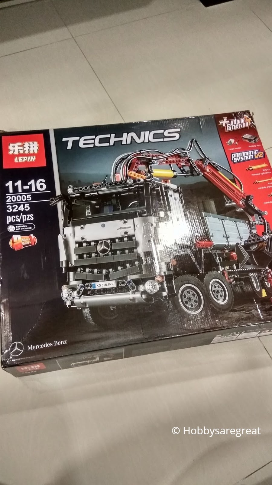 lepin mercedes arocs