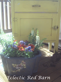 Wicker Basket in front of Yellow Table