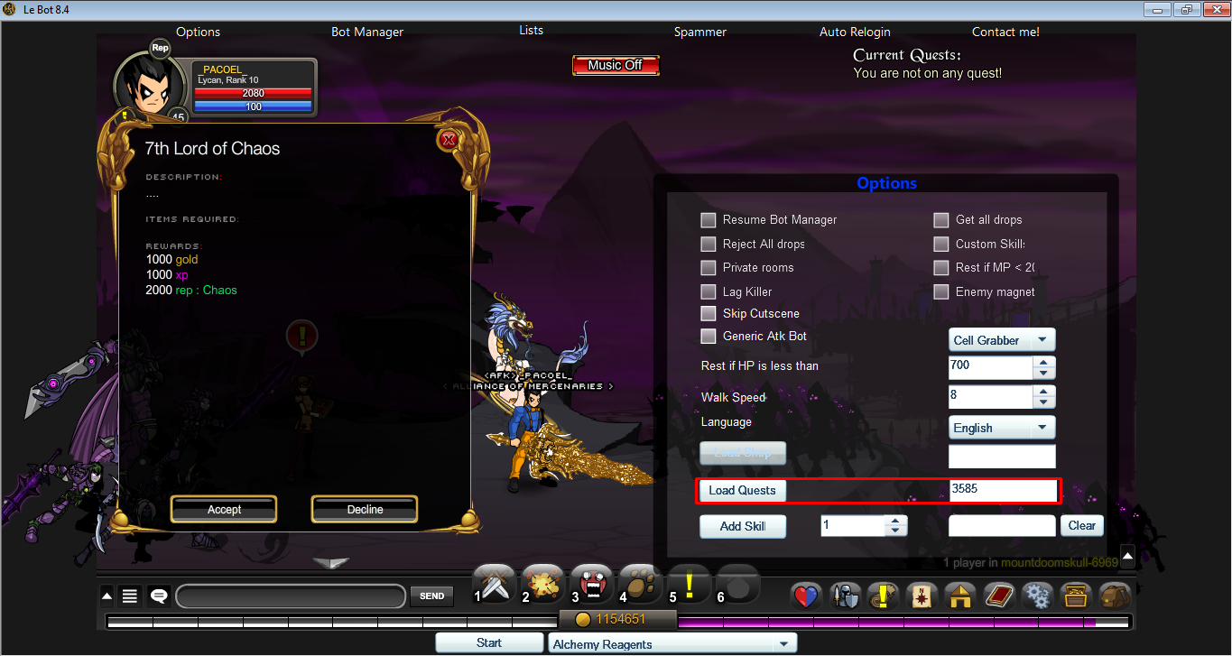 Clear player