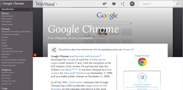 Mejora la Wikipedia con Wikiwand