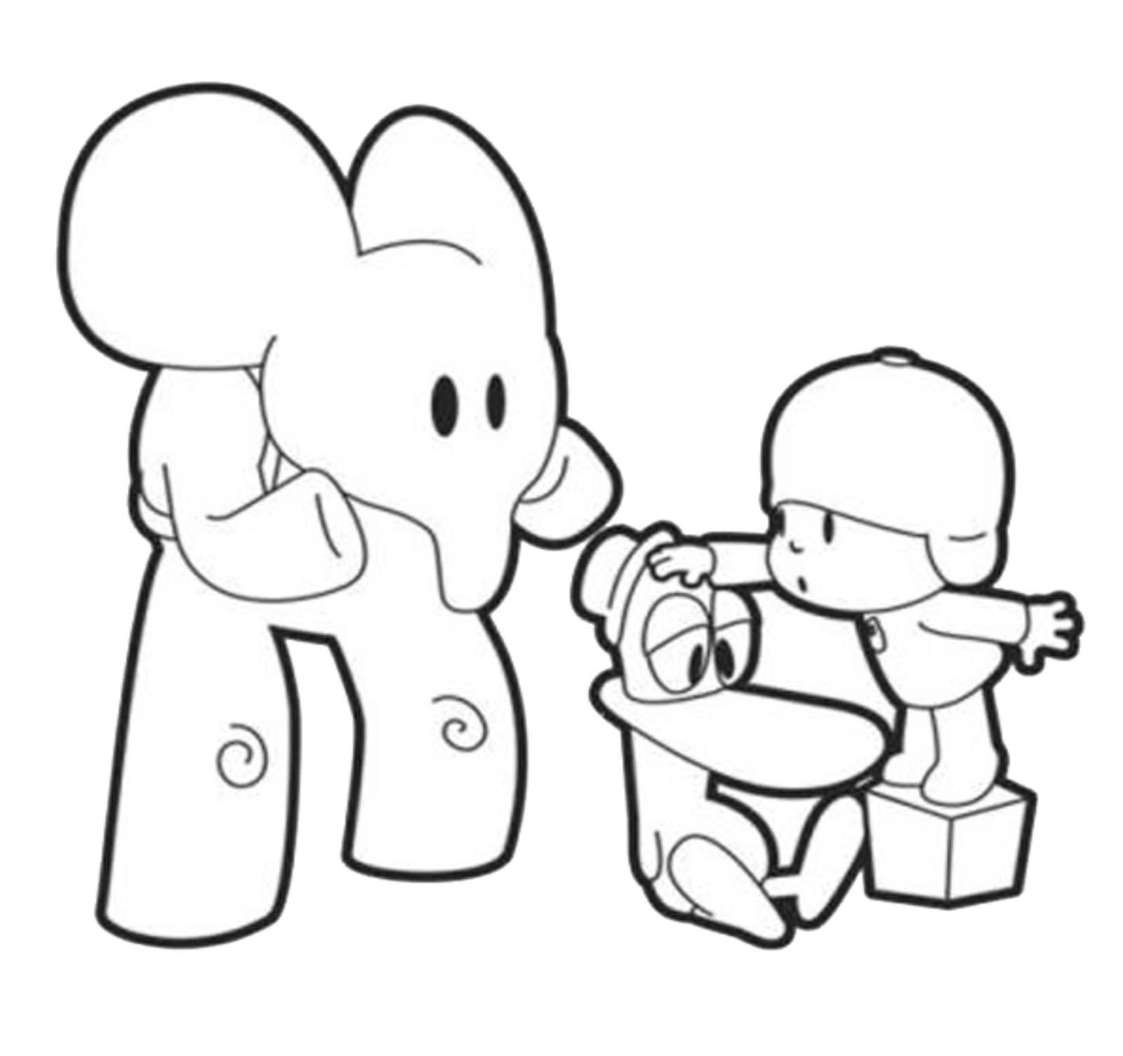 Pocoyo Coloring Pages Free Printable Coloring Pages