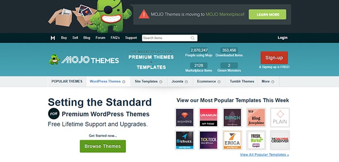 MOJO Themes - Affiliate Programs For WordPress Templates