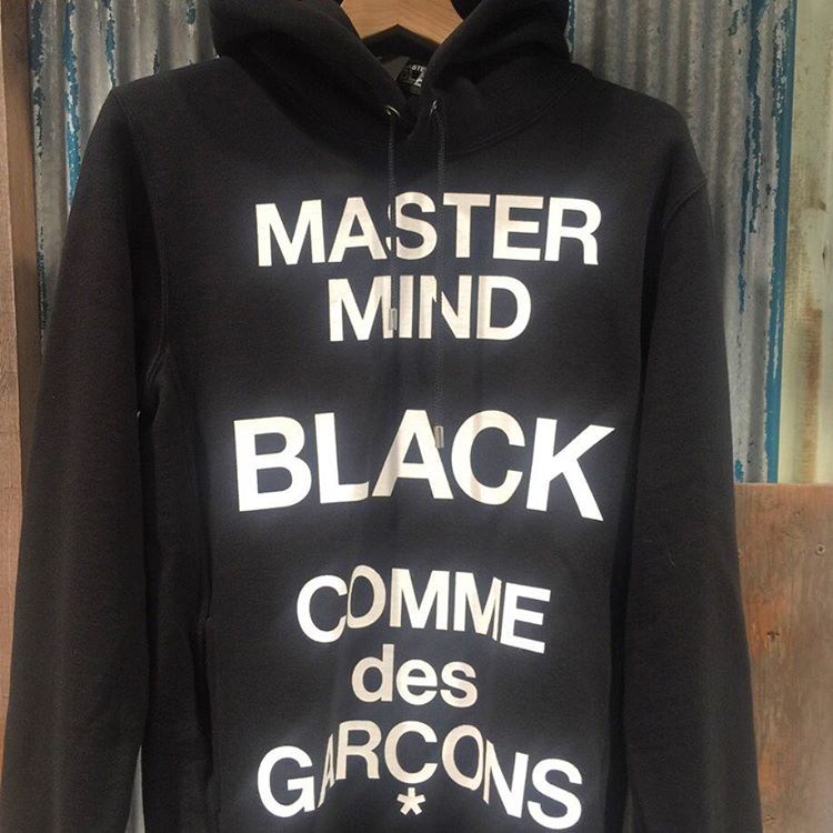 マスターマインドx BLACK COMME GARCONS des