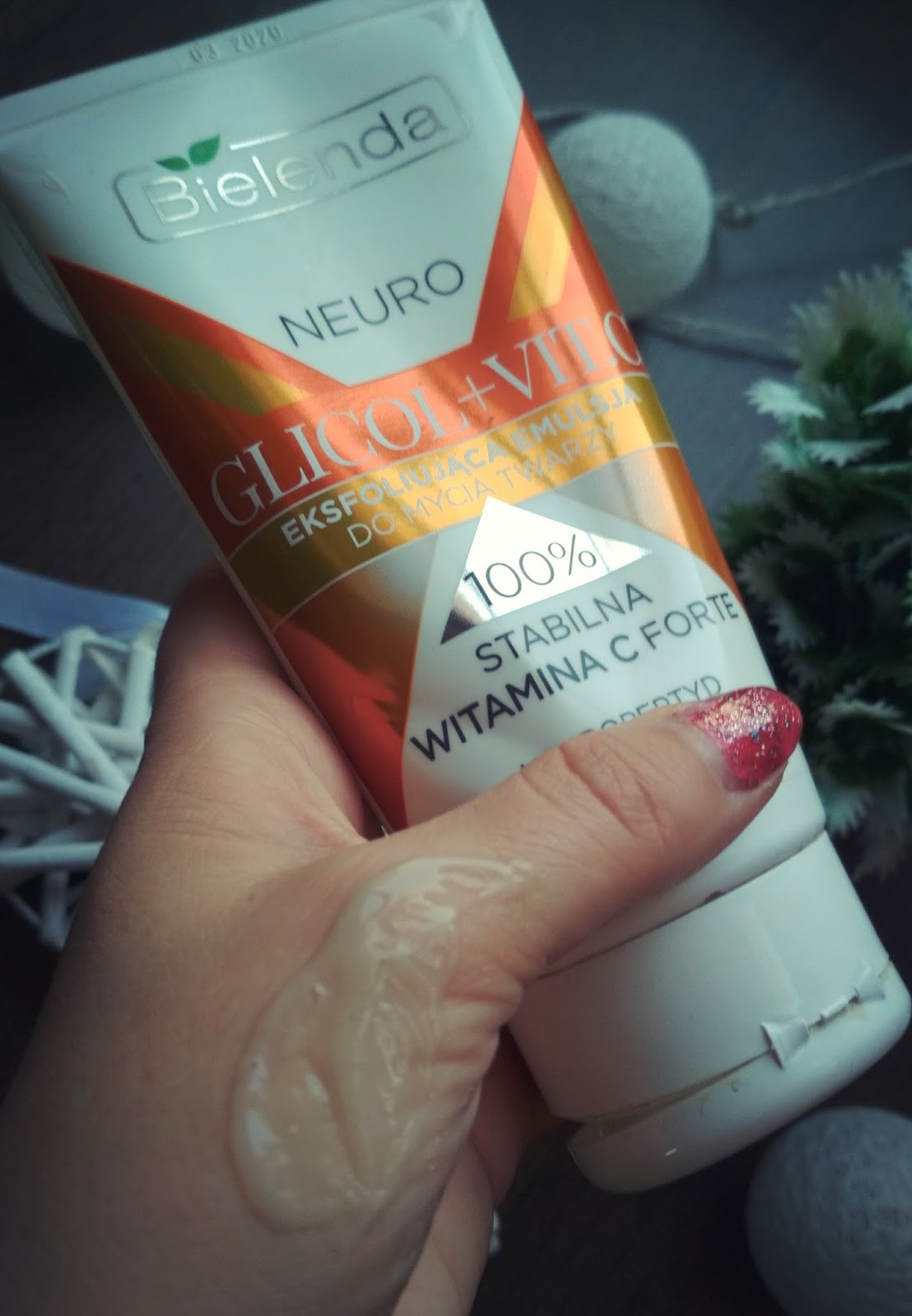 Z dna kosmetyczki...) BIELENDA Glicol +Vit C żel do mycia twarzy