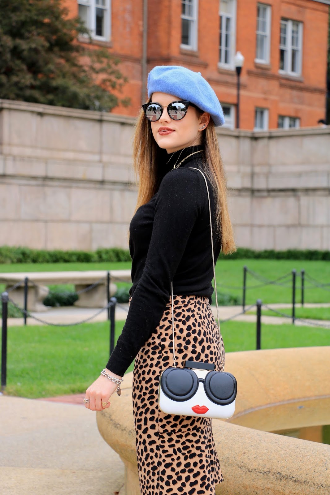 Nyc fashion blogger Kathleen Harper's black turtleneck outfit ideas