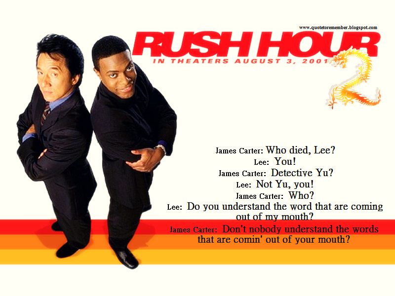 RushHour 2 JackieChan ChrisTucker