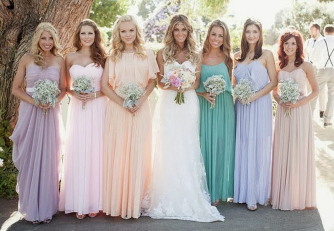 Non Traditional Bridesmaid Dresses Good Trendy Mismatched Bridesmaid Dresses A Bit Of S Wedding Planning 101