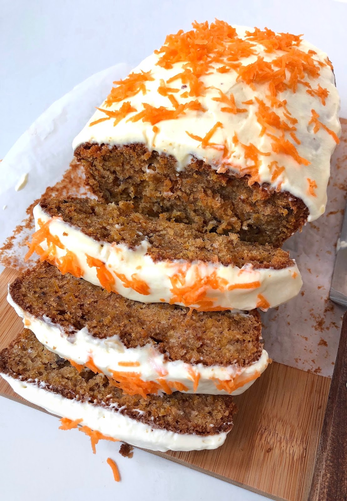 Moist Carrot Cake with Cream Cheese Frosting - Sherbakes