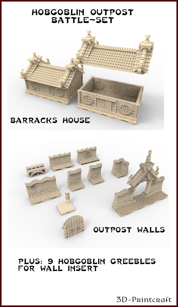 Tabletop Fix 3DPrintcraft City of the Hobgoblin King Kickstarter