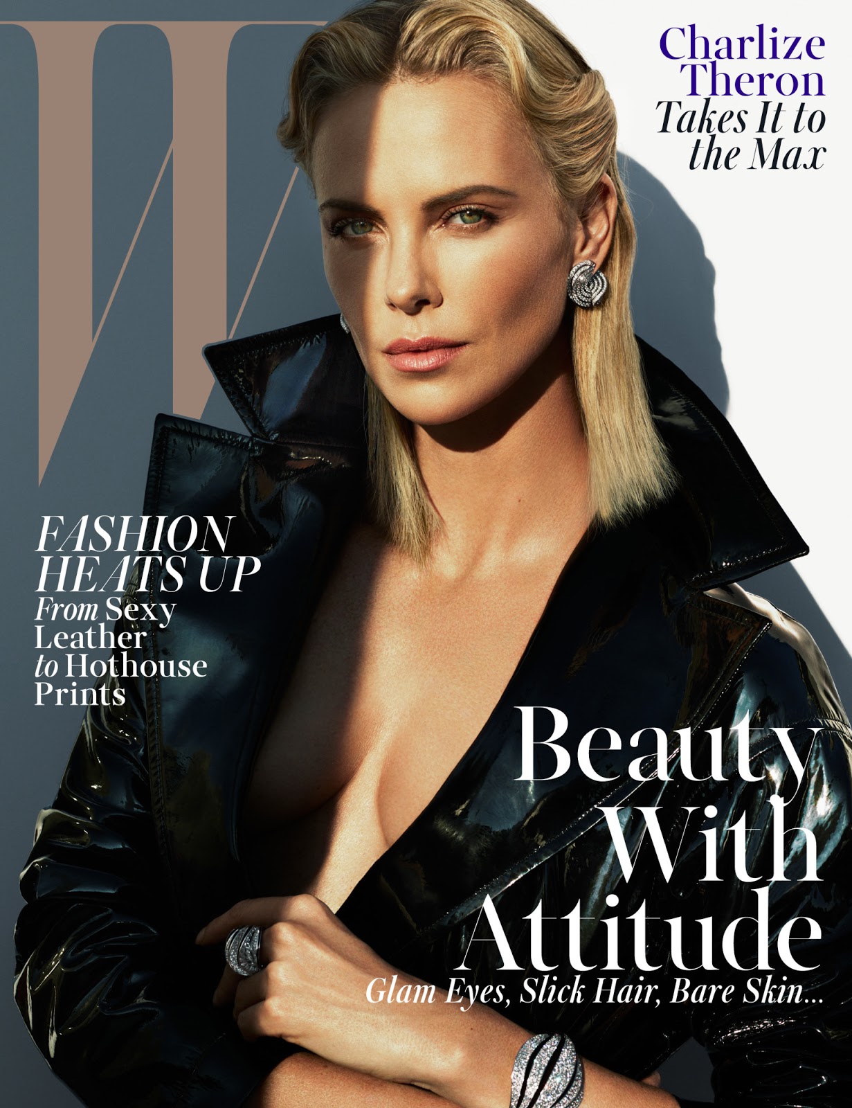 Charlize Theron in W Magazine May 2015 by Mert & Marcus