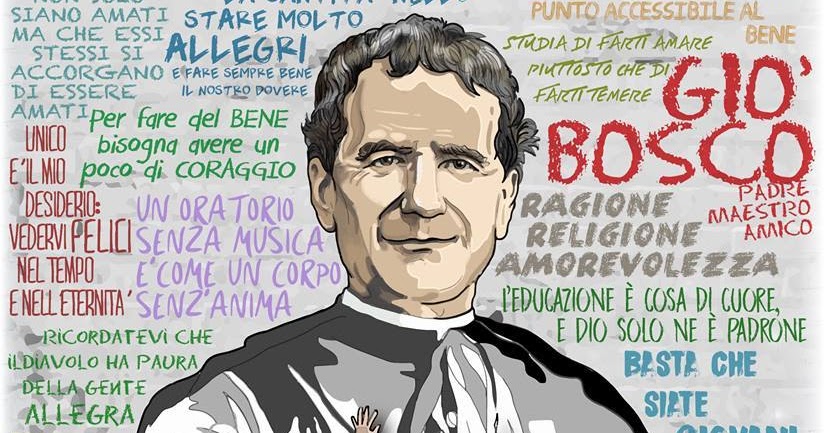 Le Tre Parole Di Don Bosco Don Bosco, il Santo dei giovani