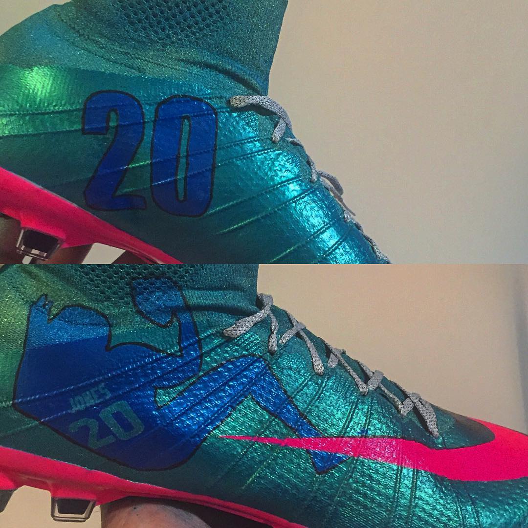 NFL Player Reshad Jones Receives OneofaKind Nike Mercurial Superfly
