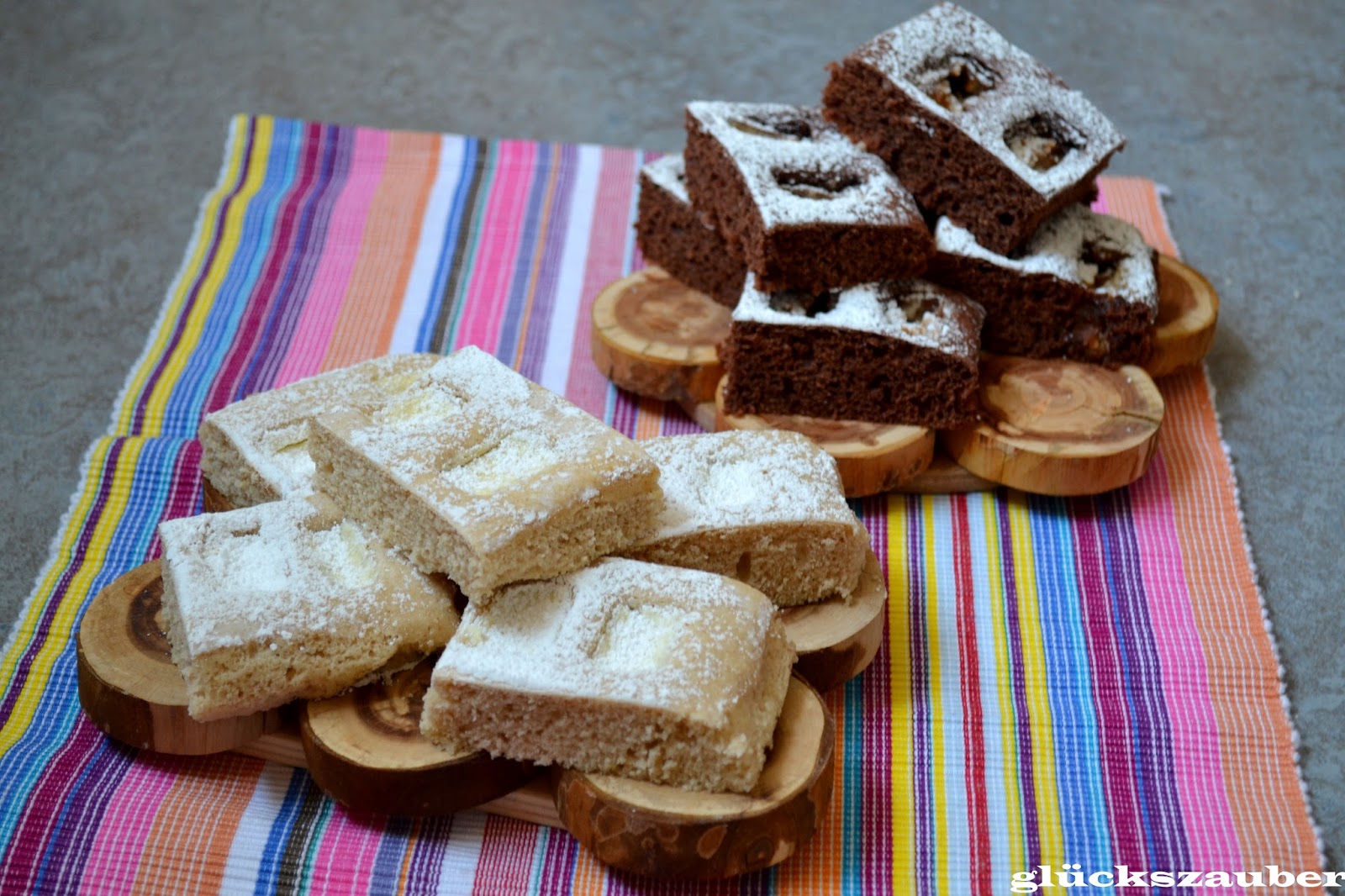 glückszauber Brownies ohne Ei in 2 Variationen SnickersBrownies und