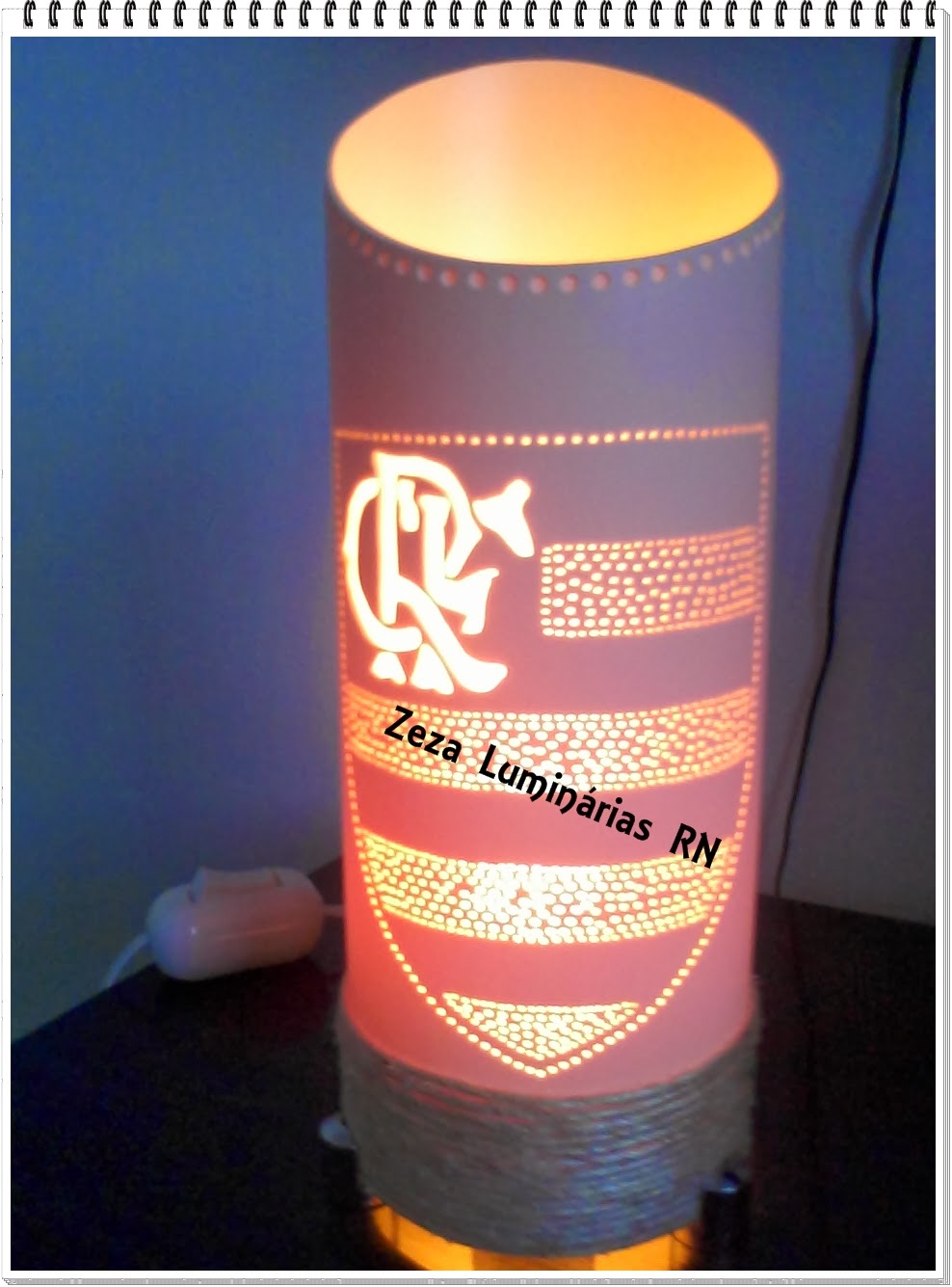 Zeza Luminárias RN Luminária em PVC 100 mm...MEEENGOOO...