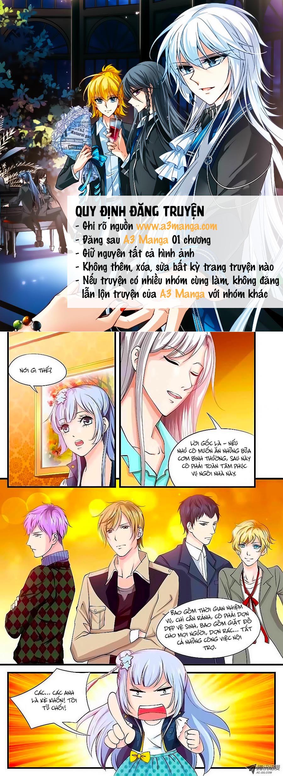 Học Viện Mỹ Nam Số 7 - Chương 20 - Trang 1