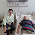 Toinho da Coca recebe visita do Deputado Federal Daniel Coelho, em Hospital. Em recuperação, após cirurgia, ele agradece pelas orações e torcida à seu favor.
