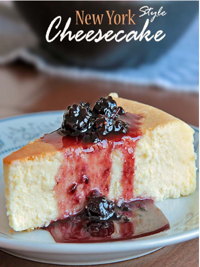 New York Style Cheesecake #dessert