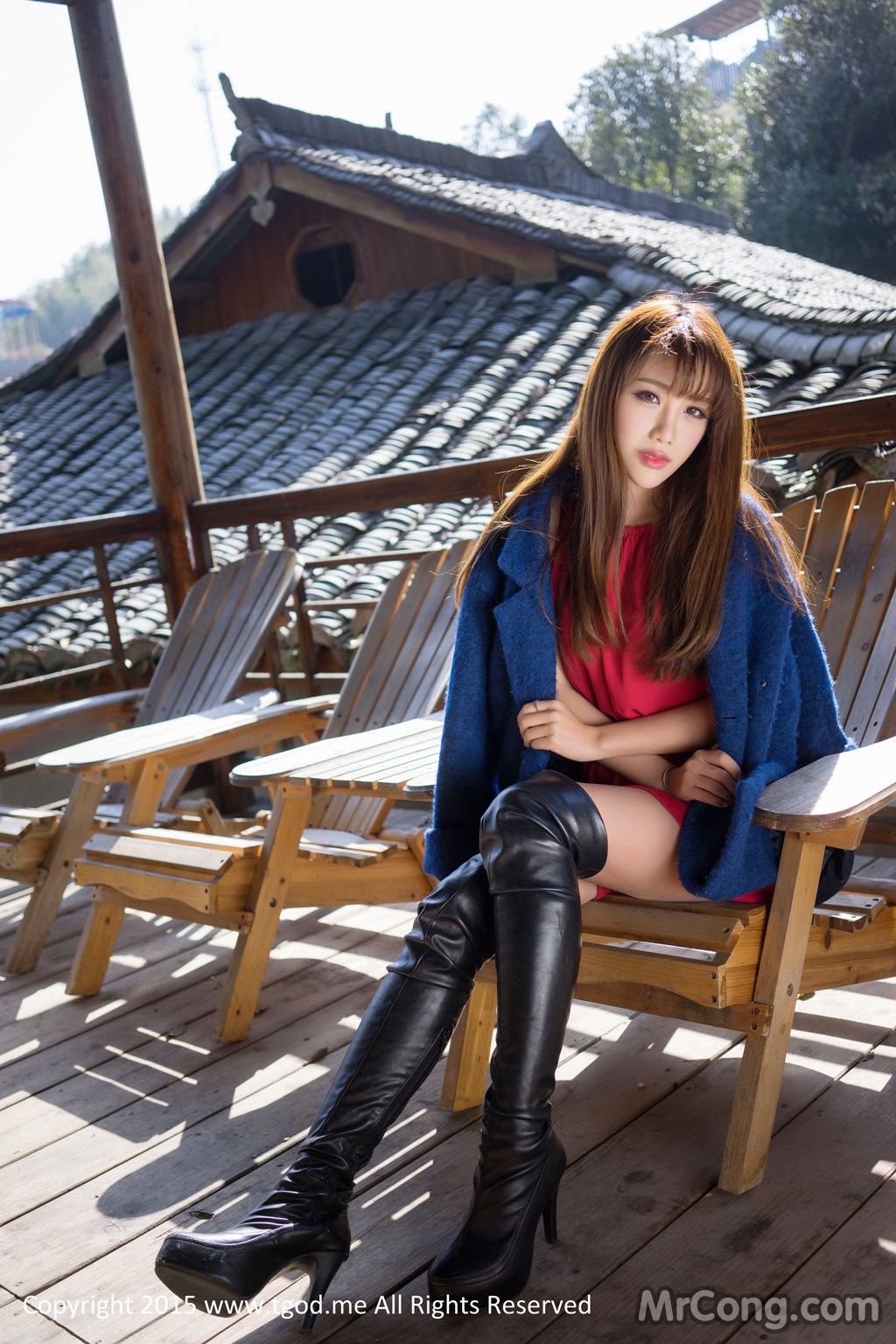 TGOD 2015-04-23: Model Yu Ji Una (于 姬 Una) and Akiki (朱若慕) (53 photos) photo 2-6
