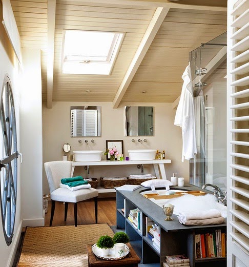 le monde de Silvia: Baño estilo parisino