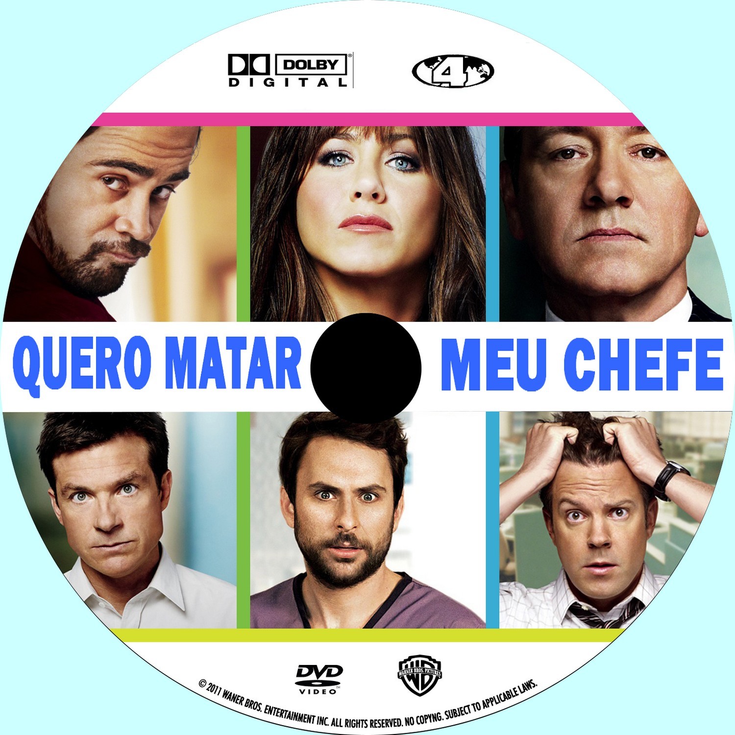 Capa Label e Filme Quero Matar Meu Chefe Capa Label e Filme Quero Matar Meu Chefe
