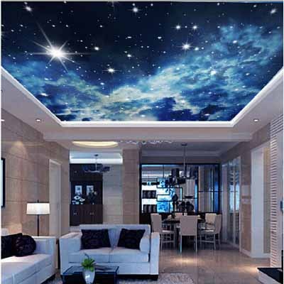  Gambar Motip Plapon Gypsum Desain Cet Langit Pemasangan 