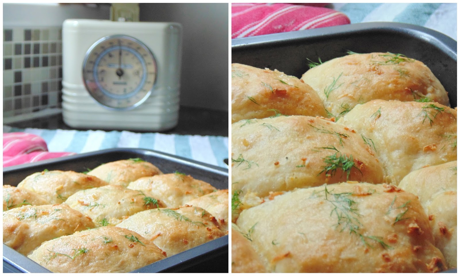 Dill + Garlic Butter Tear + Share Bread ft. Savisto • Of Beauty And