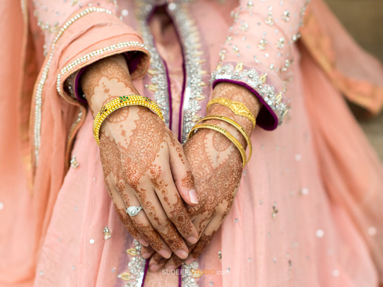 Muslim Indian Wedding Best Henna Design Photography - Sudeep Studio.com Ann Arbor Photographer