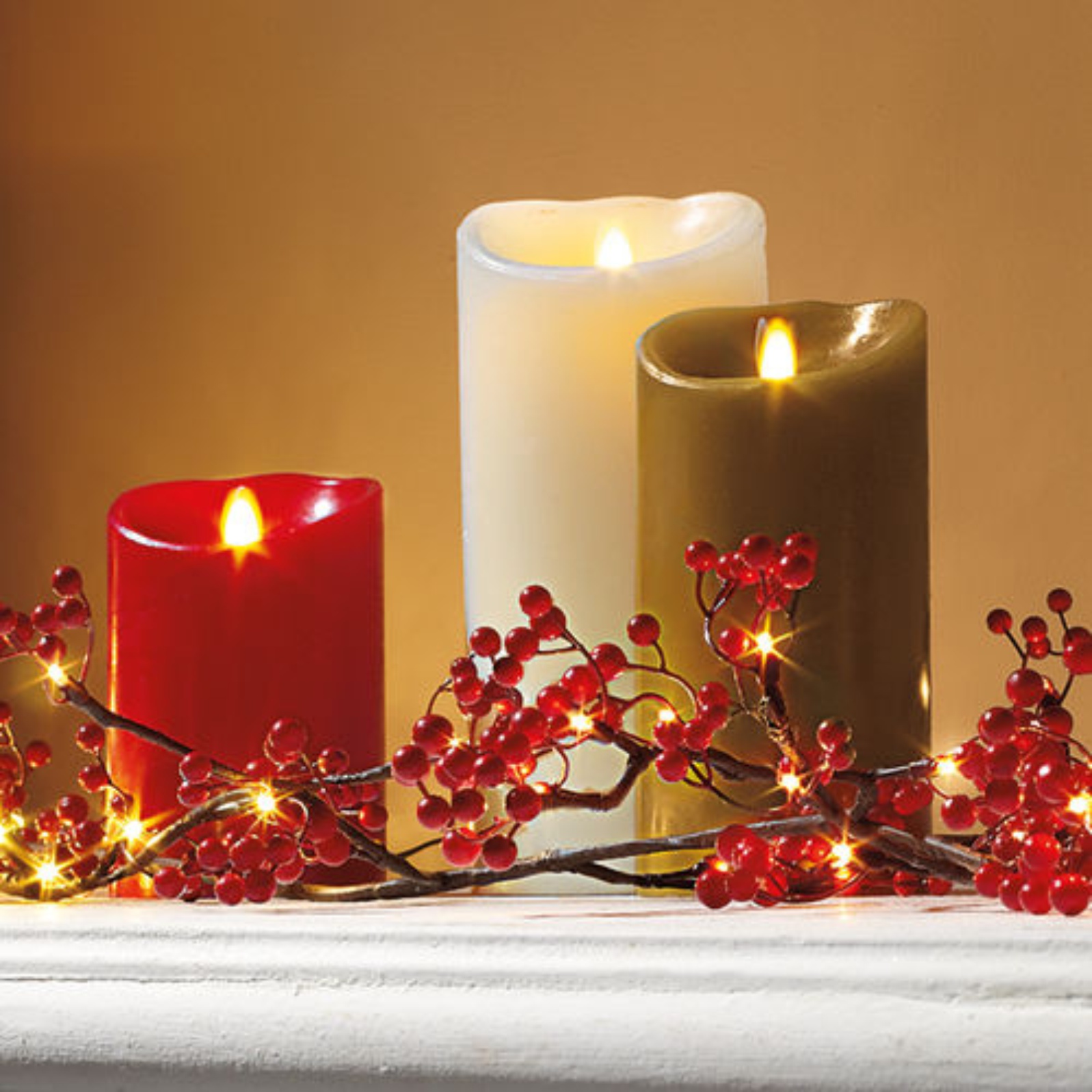 J. Thaddeus Ozark's Cookie Jars and Other Larks Flameless Candles with