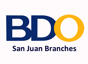 List of BDO Branches - San Juan City