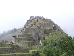 Pyramid shaped Temple Complex & Intiwatana, Machu Picchu