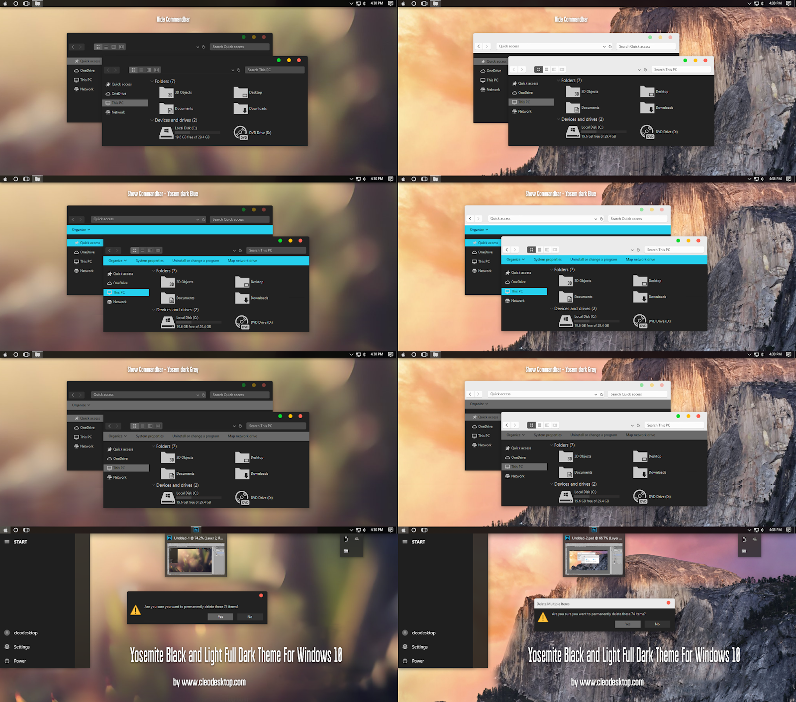 Windows 10 black glass edition theme complete collection torrent