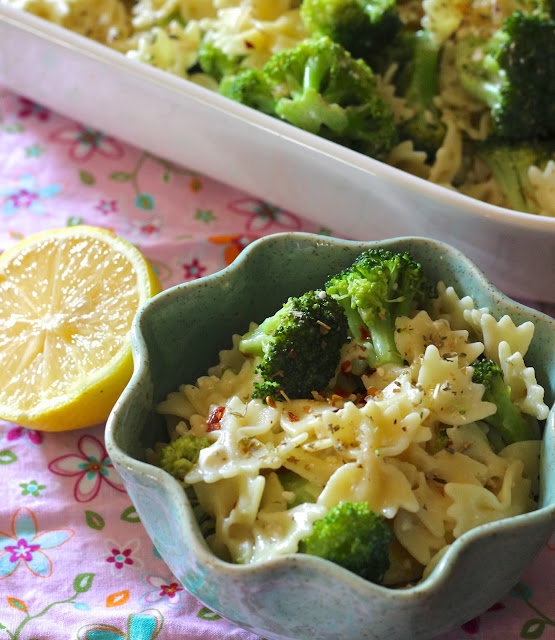 ValSoCal Bow Tie Pasta with Broccoli and Feta
